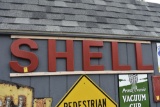 Shell Letter Sign