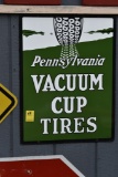 Pennsylvania Vacuum Cup Tires Sign