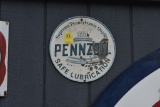 Pennzoil Supreme Pennsylvania Quality Safe Lubrication Sign