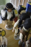 3 Native American Dolls