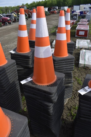 25 Construction Cones