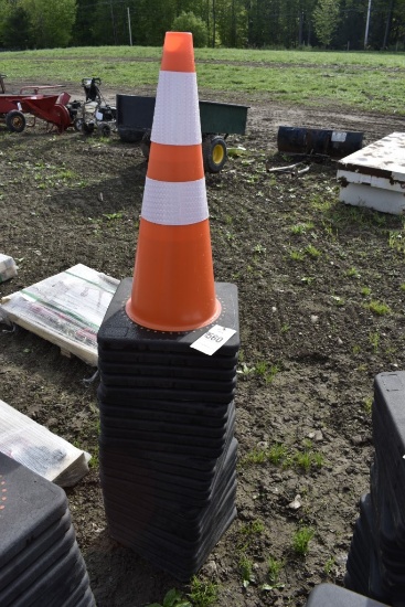 25 Construction Cones