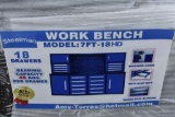 Steelman 18 Drawer 7' Stacker Work Bench Tool Box
