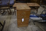 2 Drawer Wooden File Cabinet