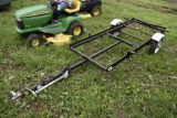 Trailer Frame with Wheels