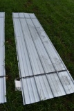 30 Sheets of 12' Sections of Galvalume Corrugated Metal Paneling