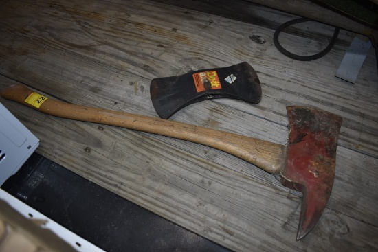 Fireman's Axe and Double Sided Axe Head