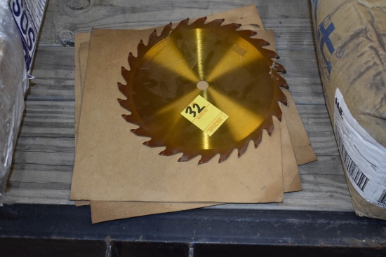 4 New 9" Saw Blades