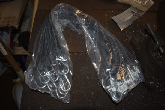 10 21" Rubber Bungee Cords