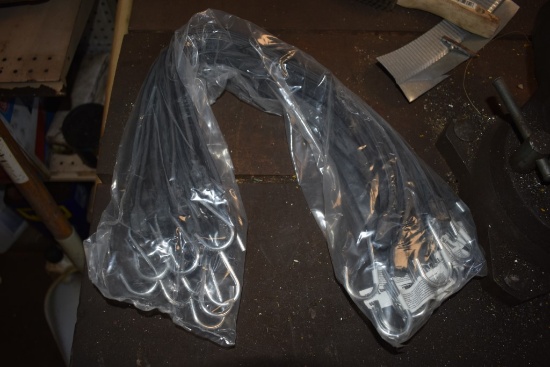 10 21" Rubber Bungee Cords
