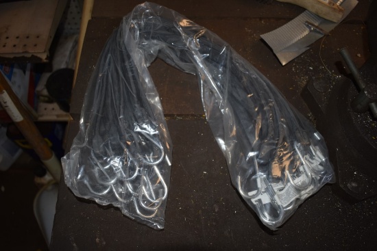 10 21" Rubber Bungee Cords