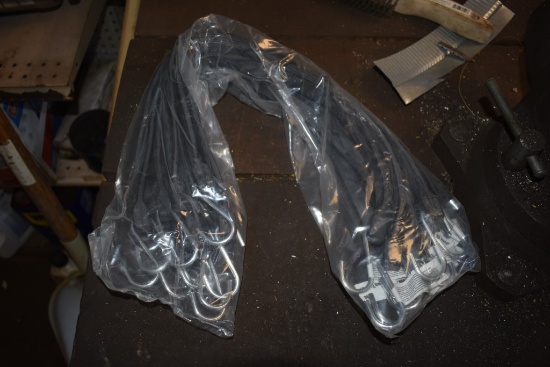 10 21" Rubber Bungee Cords