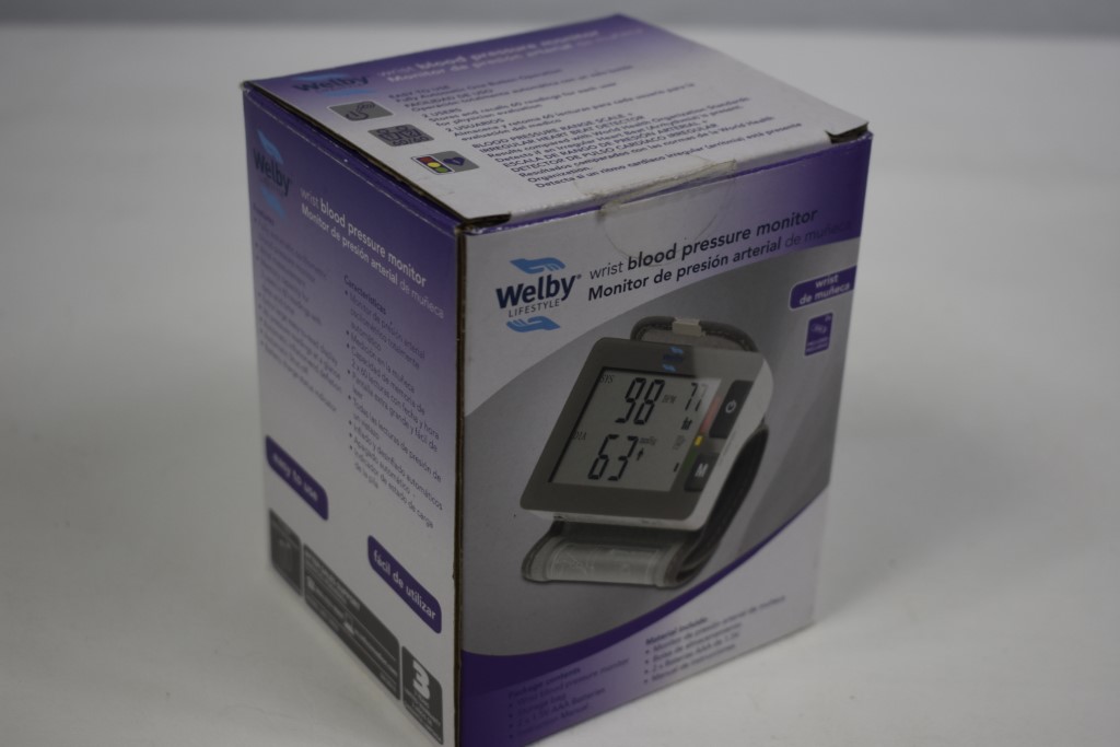 Welby Wrist Blood Pressure Monitor Proxibid