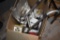 Box of Painting Materials and Misc. Items