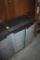 Two Tier Enclosed Plastic Shelf Unit