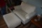Loveseat and Ottoman