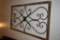 Decorative Piece of Wrought Iron Wall Art