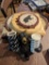 Bear Salt and Pepper Shaker Holder with Hot Mats