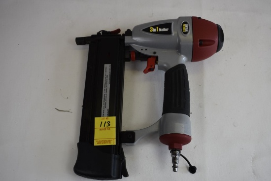 Central Pneumatic 3 in 1 Air Nailer