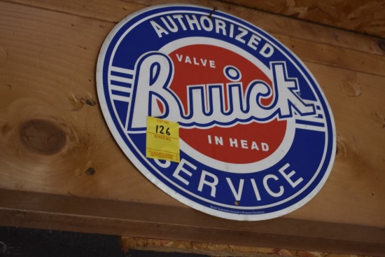 Authorized Buick Service Sign