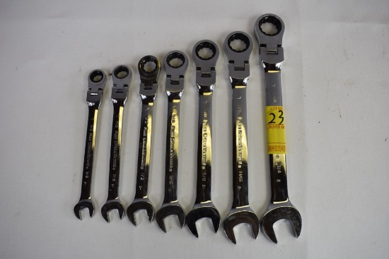 Gear Wrench SAE Ratcheting Wrench Set