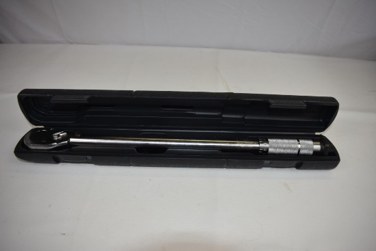 Pittsburgh 1/2" Click Type 150ftlb Torque Wrench