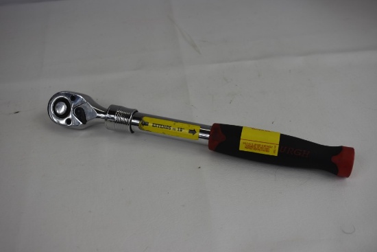 Pittsburgh 1/2" Extendable Ratchet Wrench