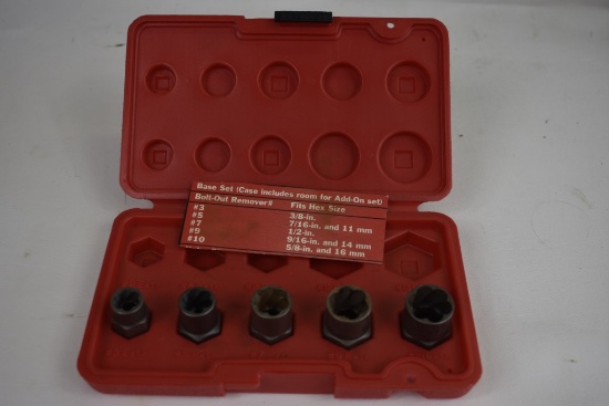 Craftsman 5 Piece Bolt Extractor Set