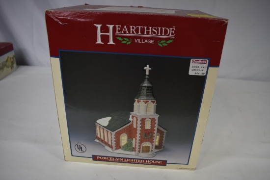 Lemax Hearthside Village Porcelain Lighted House