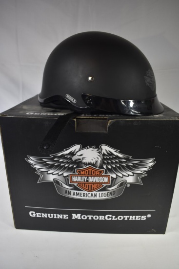 Harley Davidson XL Motorcycle Helmet with Storage Bag