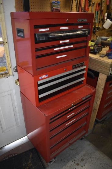 Craftsman Triple Tool Box Set