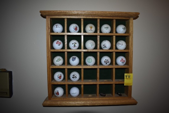 Golf Ball Holder with Misc. Golf Balls