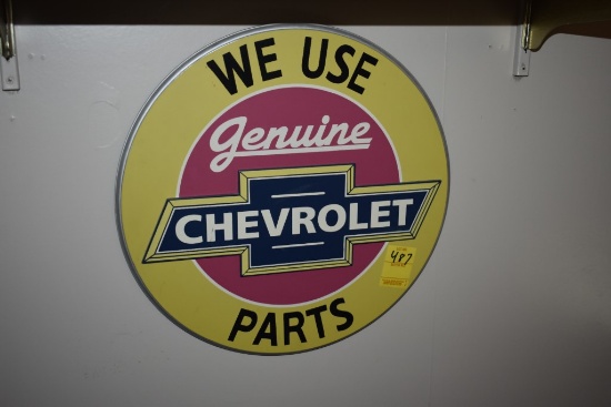 Chevrolet Wooden Sign