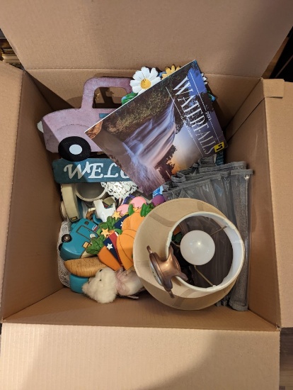Box of Decorative Items