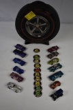 Vintage Hot Wheels Cars in Case