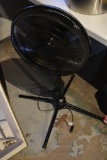 Black Ocilating Fan by Comfort Zone