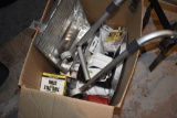 Box of Painting Materials and Misc. Items