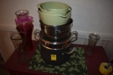 Group of Cookware and Glassware
