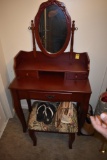 Vanity with Stool