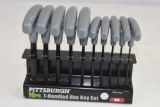 Pittsburgh 10 Piece T Handle SAE Hex Key Set