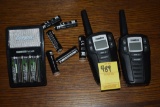 Two Uniden Walkie Talkies with Batteries