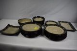 Set of Plates Bowls, Dishes, Etc.