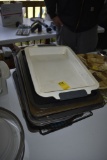 Group of Baking Pans and Chaffing Dishes