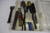 Group of Chisels and Punches