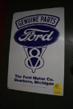 Ford Genuine Parts Sign and Texaco
