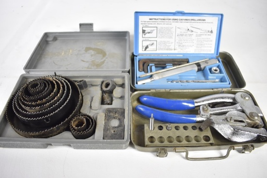 Riveter, Hole Saw Kit, CA-8900 Drill Driver