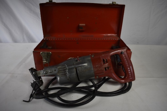 Milwaukee 6511 Sawzall with Metal Case