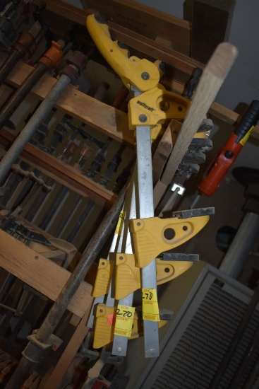 4 Wolfcraft Bar Clamps