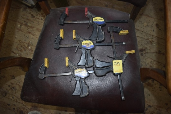 4 Quick-Grip Bar Clamps