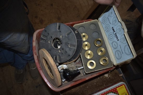 Box of Router Tools